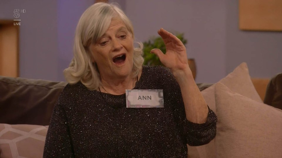 Ann Widdecombe on Celebrity Big Brother.
