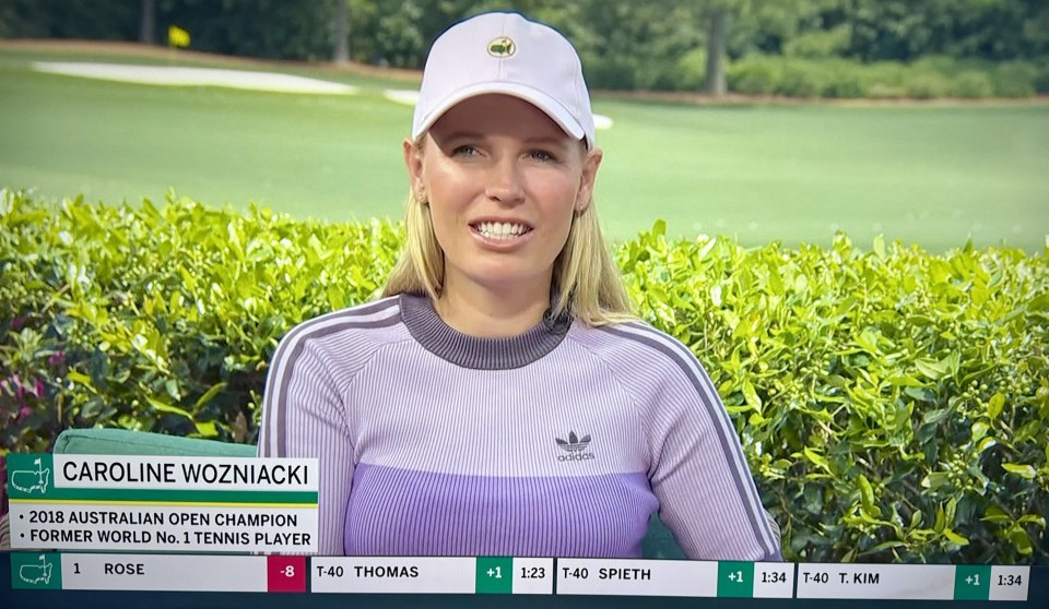 Caroline Wozniacki, 2018 Australian Open champion and former World No. 1 tennis player.