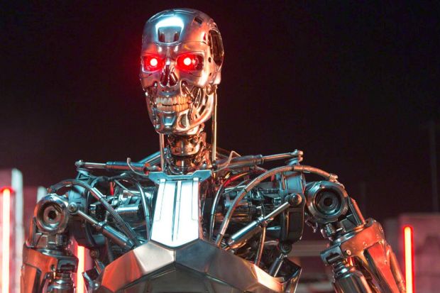 Rebooted T-1000 from Terminator Genisys 