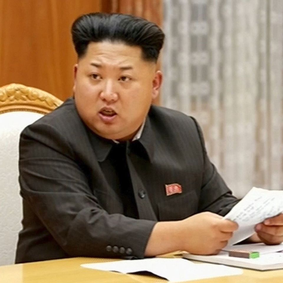 North Korean despot Kim Jong-un