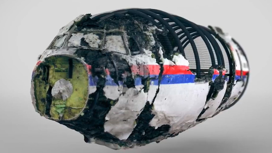 MH17 aircraft reconstructed for investigation