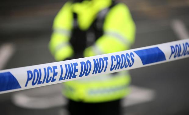 Cops were probed to the scene in Glasgow's Southside on Tuesday