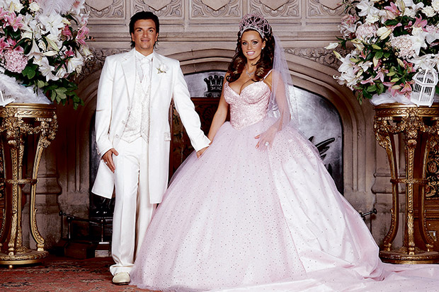 Peter Andre and Katie Price's wedding