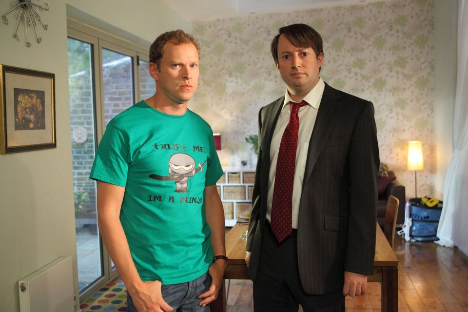 Peep Show stars Robert Webb and David Mitchell