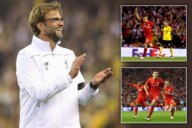 Jurgen Klopp took just six months to put Liverpool in the history books