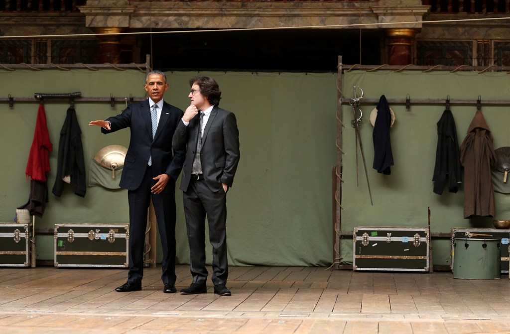 The president is said to have described the performance as "wonderful"