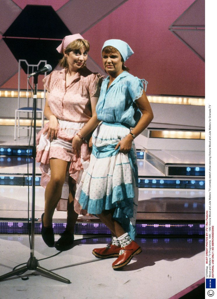 Wood and Walters starring in their Granada TV show of the same name which ran from 1980-1982