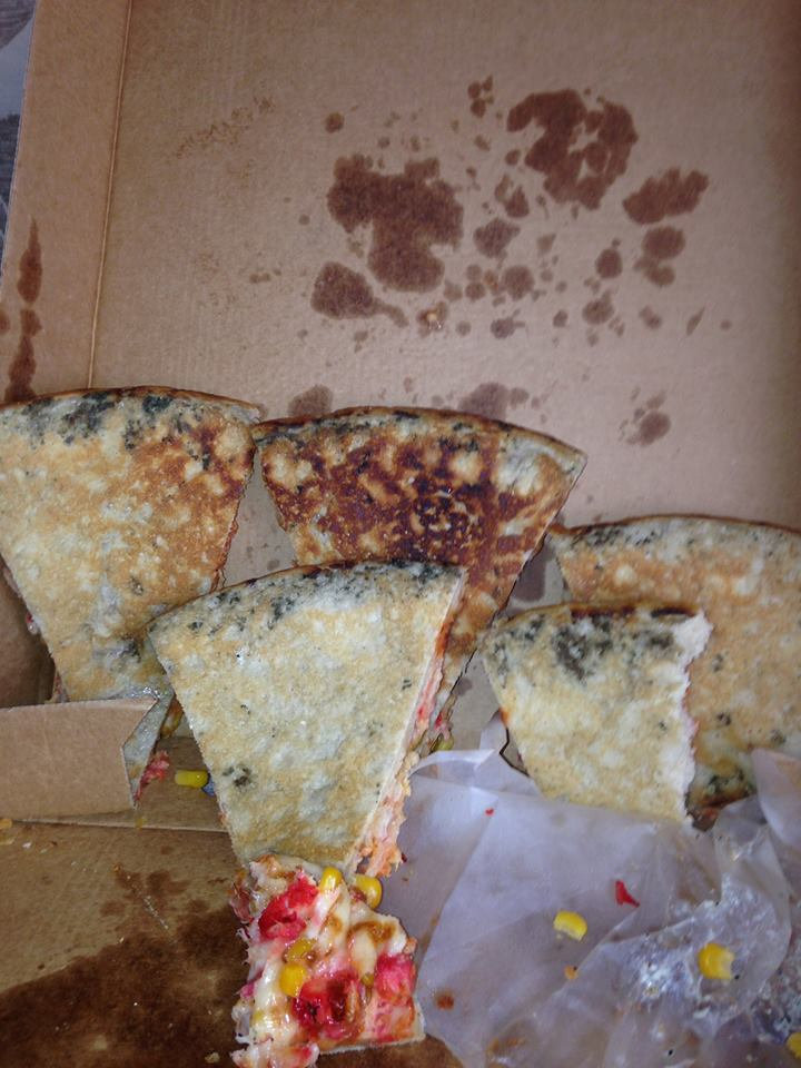 The pizza had come from a new company called Tony's Delight
