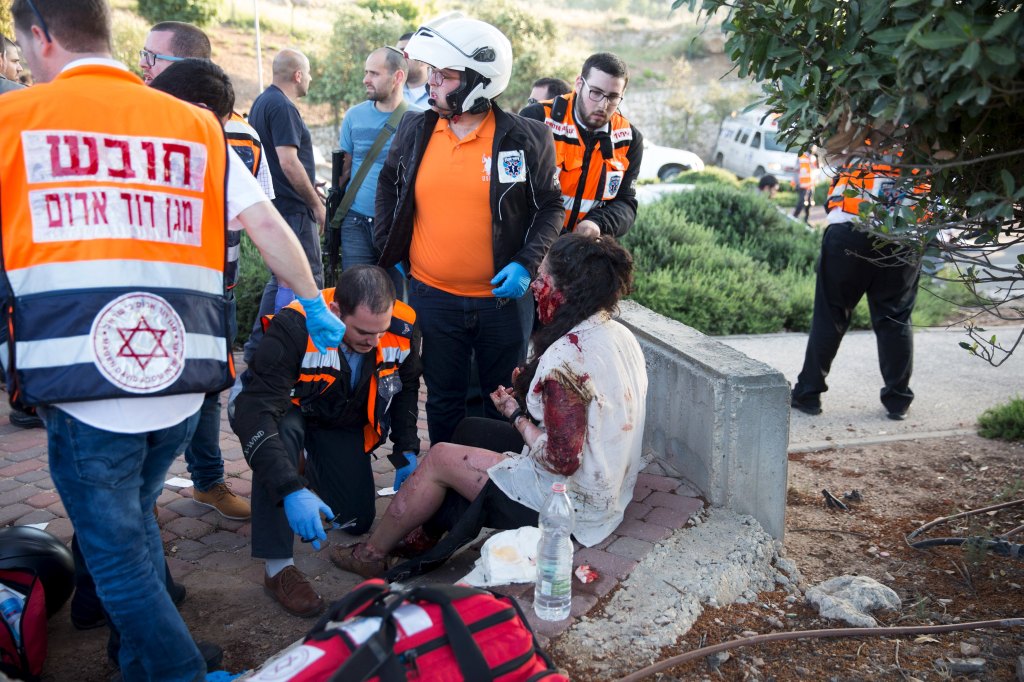 Authorities confirmed 21 people were injured in the attack, with medics reporting at least two hurt seriously