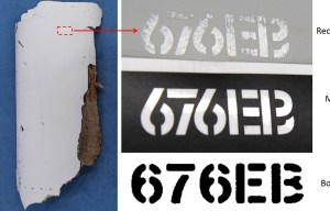The codes match those used by Malaysian airlines and offer 'irrefutable evidence' that MH370 crashed in the southern Indian Ocean