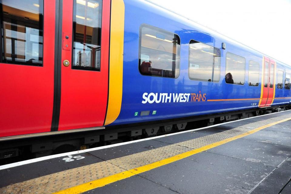South West Trains said the company had received no reports of any incident on the service