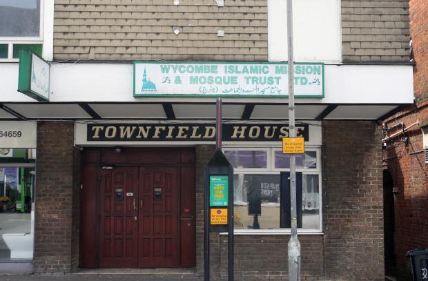 Police are probing the racist attack at a mosque in High Wycombe