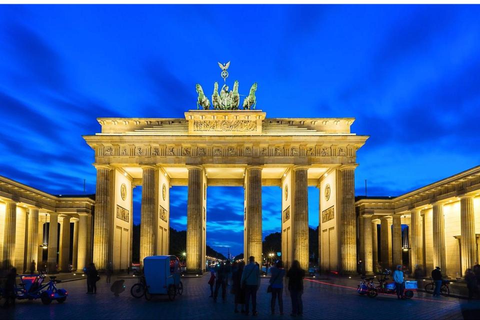The triumphant and beautiful Brandenburg Gate