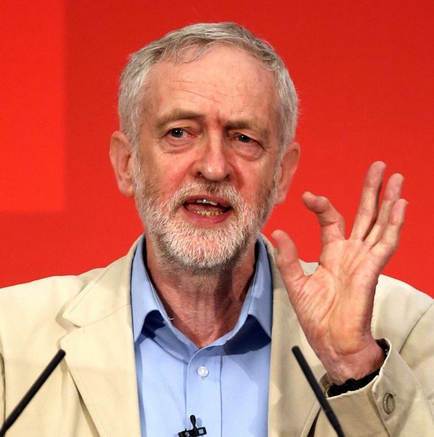 Man of the (snobby) people ... Corbyn and co look down their nose at McDonald's
