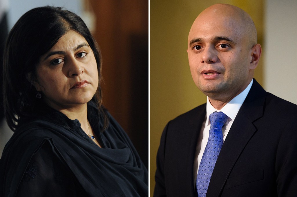 Business Secretary Sajid Javid and Baroness Sayeeda Warsi are on the ISIS kill list which appears in this month's Dabiq magazine