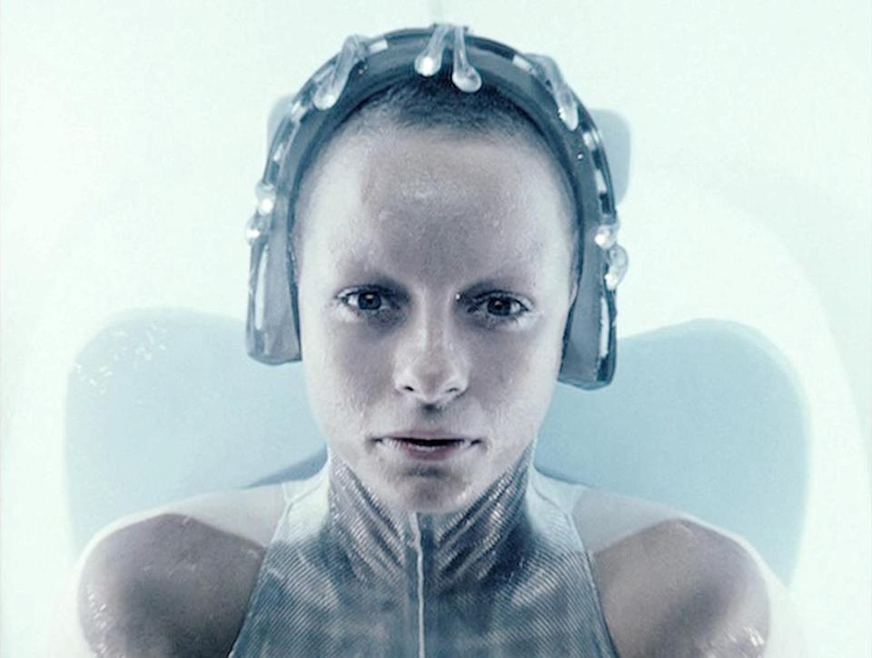 Agatha (played by Samantha Morton) in Minority Report who had pre-cognitive abilities and could predict crimes before they happened