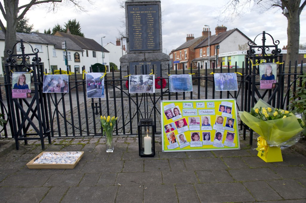 Vigil ... villagers joined the couple for a special prayer meeting to mark the ninth anniversary of maddie's appearance