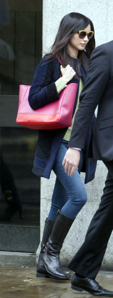 Humans star Gemma Chan saw the killer stab victim Colin Hammond in the neck as she was passing by