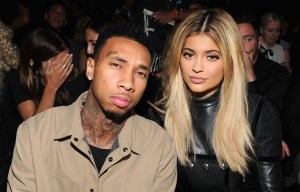 Reports claim a mystery party is flogging a screen shot from Kylie Jenner and Tyga's alleged sex tape