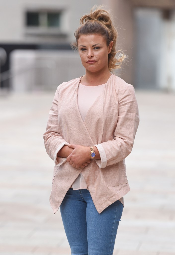 Gemma required 50 stitches after the horrific attack