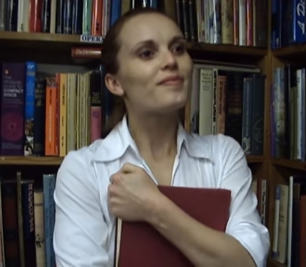 Serena Cowdy in one of her film roles when she was trying to carve out a career as an actress