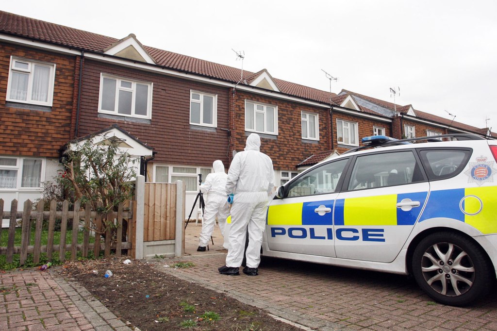 The gang lured Darren Kelly to a spot outside a school where the attack happened