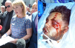 Mum says 'animal' who brutally beat her son to death during caravan break is 'evil to the core'