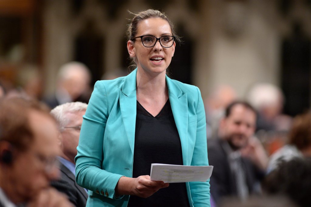 Ruth Brosseau said she was elbowed in the chest and had to leave the House of Commons chamber after feeling overwhelmed