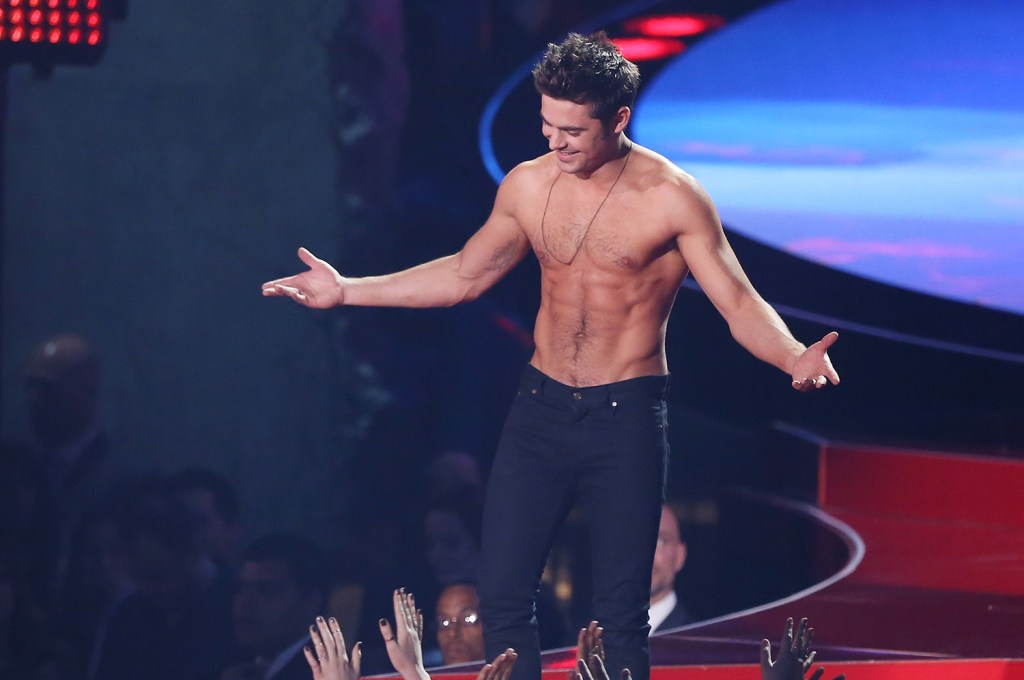 Zac would only go naked if he was in with the chance of an Oscar
