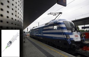 HIV fears as nurse sits on SEVEN bloody syringes that had been deliberately left on a train seat