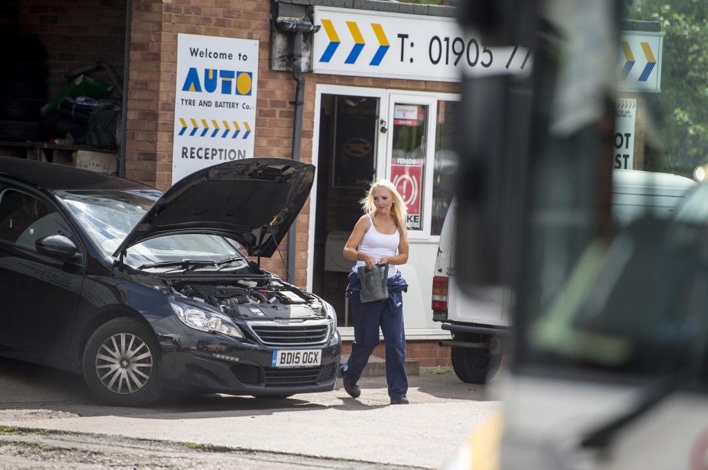 Marie's agent says: 'I’m sure they’ll like having a female mechanic'