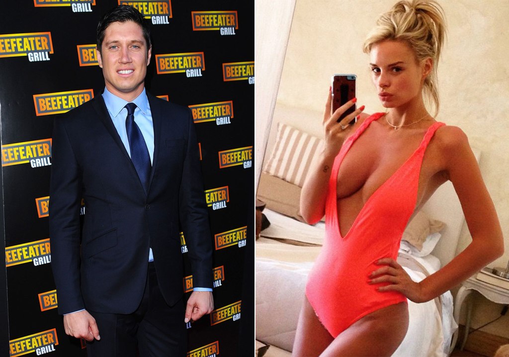 Vernon sent Rhian hundreds of texts behind Tess Daly's back