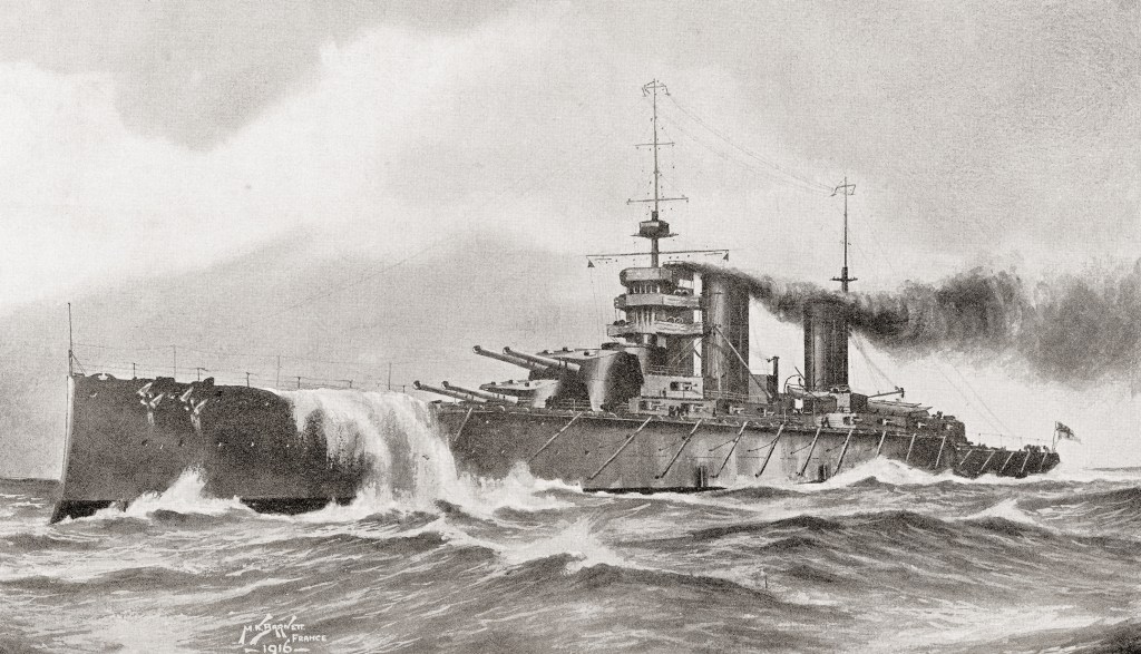 The Battlecruiser Hms Queen Mary