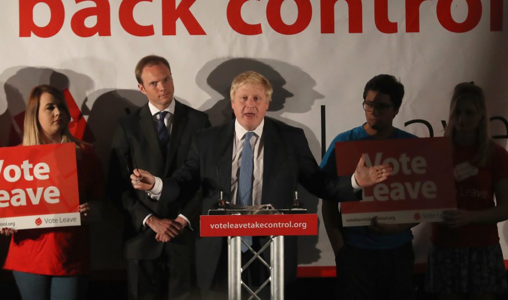 Boris Johnson EU referendum