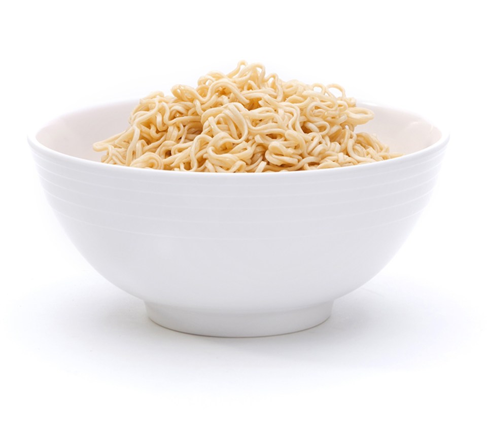 Not so healthy snack...brands of instant noodles revealed to have dangerously high levels of salt Alamy