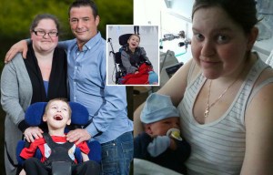Heartbroken dad reveals how bungled birth left son severely brain damaged