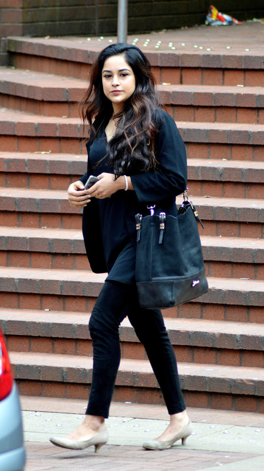 Khan's girlfriend Arafa Begum, 22, of Nechells, Birmingham, was sentenced to eight months in prison suspended for 21 months