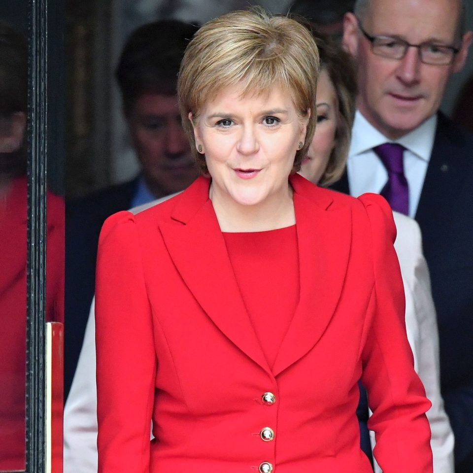 Red vote ... Pro-EU camp think Nicola will convince lefties to vote Remain