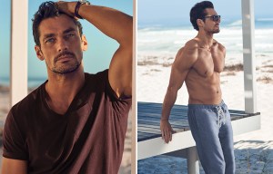 David Gandy poses topless to launch new M&S summer line - and the photos will brighten every woman’s day
