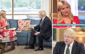 Boris Johnson gets bogged down by bananas as he butts heads with Holly Willoughby on Brexit