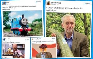 Corbyn mocked on social media as he announces new top team and nobody knows who they are