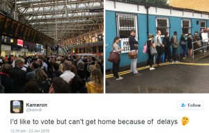 Storms stopped a MILLION people from voting in crucial EU referendum