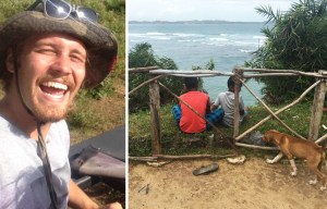 Brit backpacker falls 80 feet to death after going on a late night walk with a female traveller in Sri Lanka