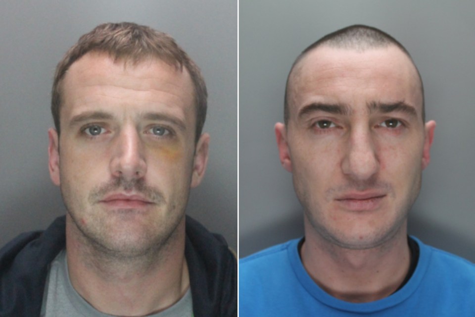 David McMullen, left, was also jailed for life for conspiracy, blackmail and arson while Paul Remedios, right, was jailed for 14 years for drugs conspiracy offences