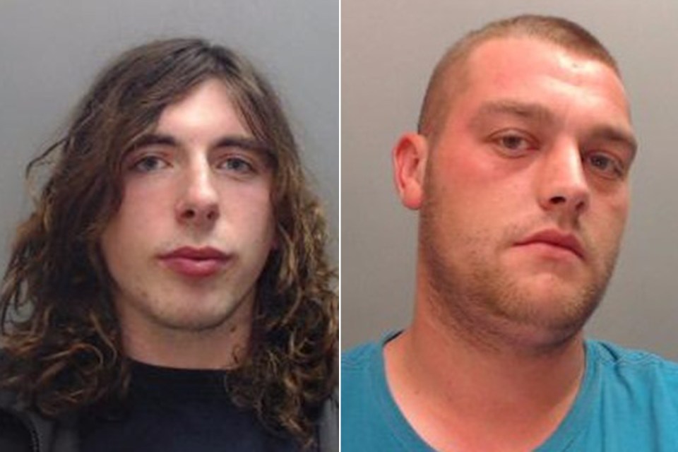 Tyrone Grimes got five years for dug offences and Stephen McCarten received three-and-a-half for the same crime