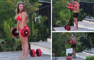 Geordie Shore cast work up a sweat in Magaluf after another booze-fuelled night out on the town