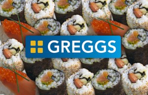 Greggs could be about to start selling sushi soon.. and people are not happy about it
