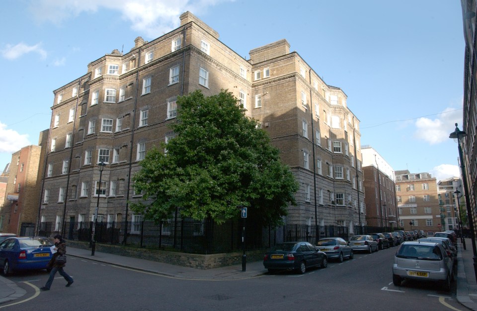 Mays London home is on Abbey Orchard Street