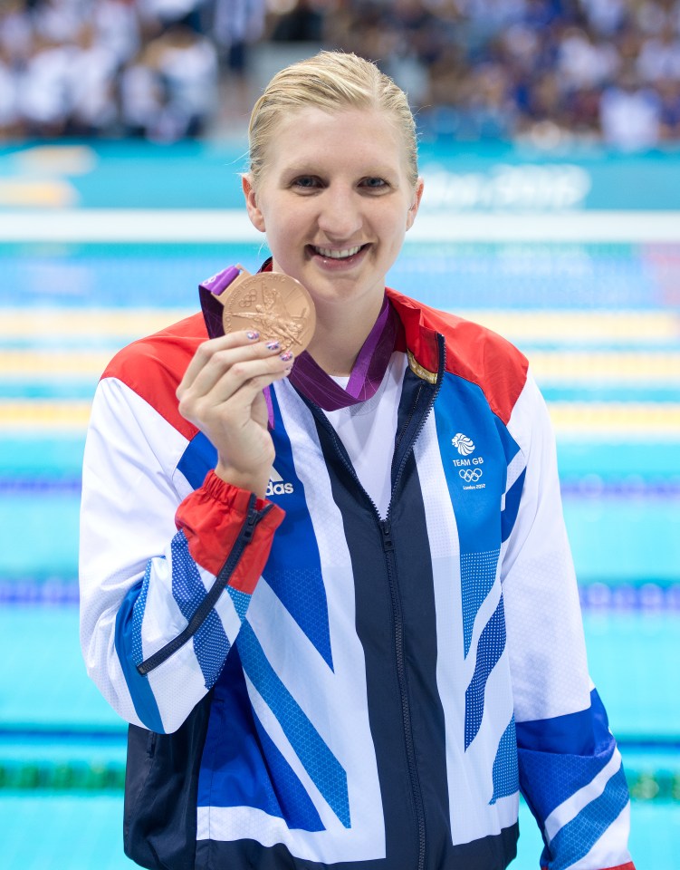Rebecca Adlington won medals at both the 2008 and 2012 Olympic Games