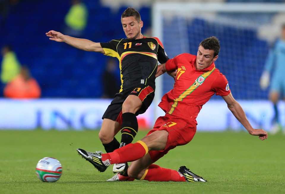 Wales were beaten 2-0 by Belgium back in 2012